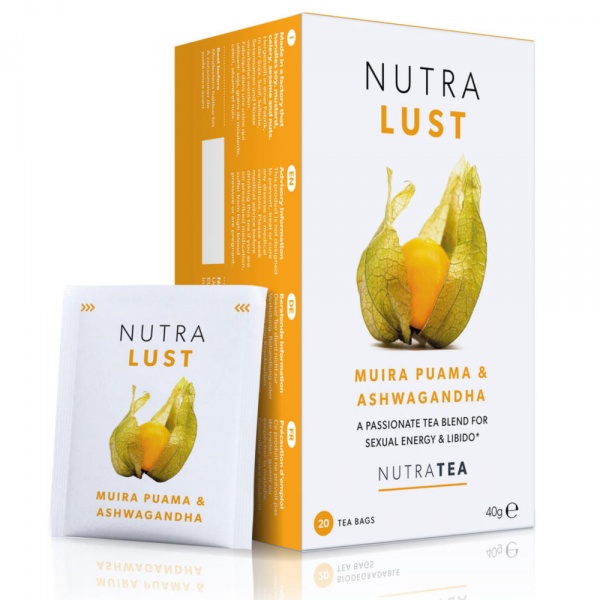 NutraTea Nutra Lust Ashwagandha & Muira Puama 20 Teabags