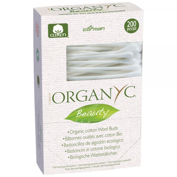 Organyc Organic Cotton Wool Buds - 200 per pack