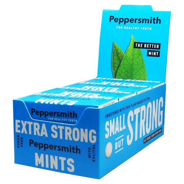 Peppersmith Extra Strong Eucalyptus Mints 12x15g