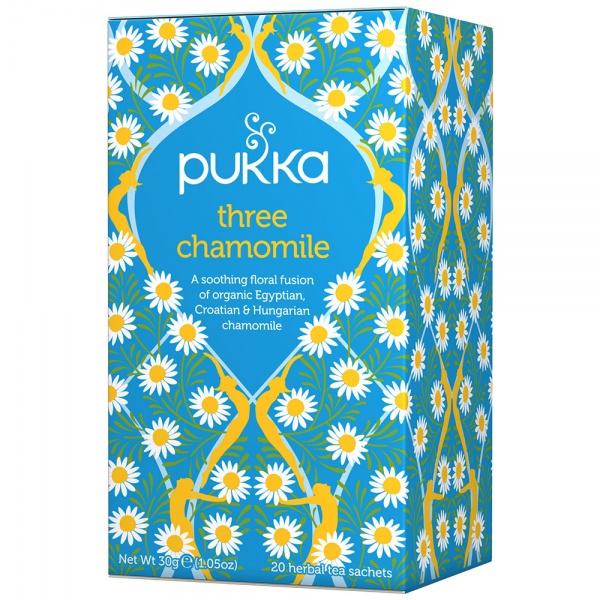 Pukka Herbs Three Chamomile Herbal Tea 20 bag