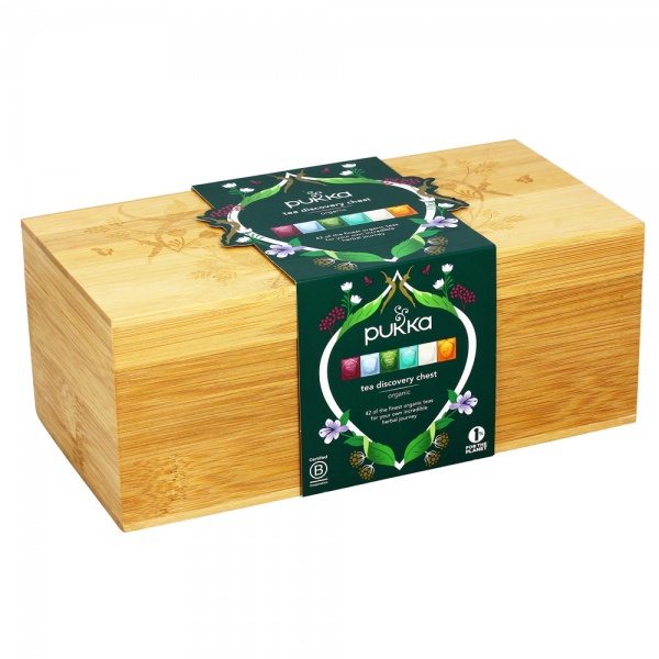 Pukka Herbs Tea Discovery Chest - 45 Organic Tea Sachets
