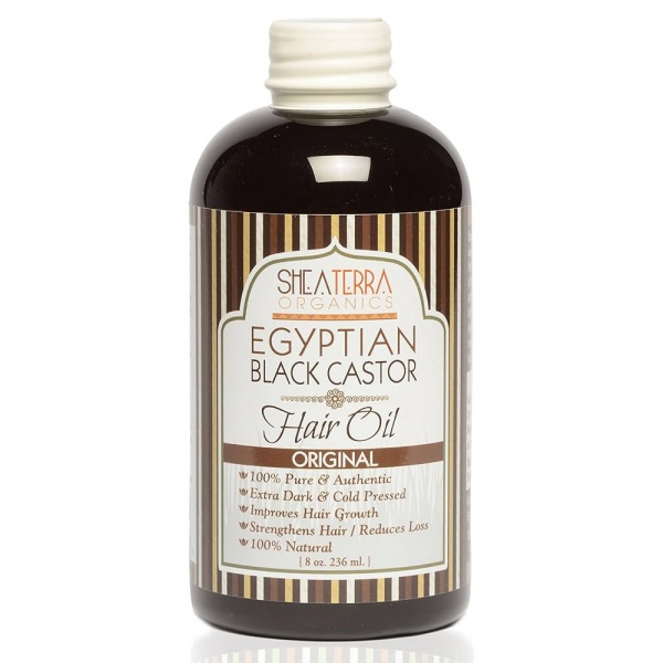 Shea Terra Egyptian Black Castor Extra Virgin Oil - Original 236ml (8oz)