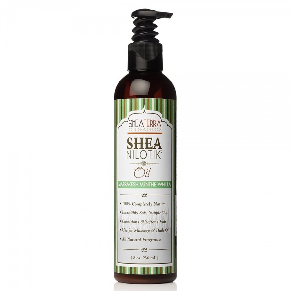 Shea Terra Shea Nilotik Oil - Marrakesh Mint - Vanilla 236 ml (8oz)