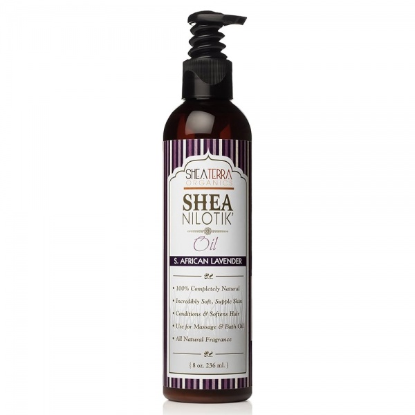Shea Terra Shea Nilotik Oil - S. African Lavender 236 ml (8oz)