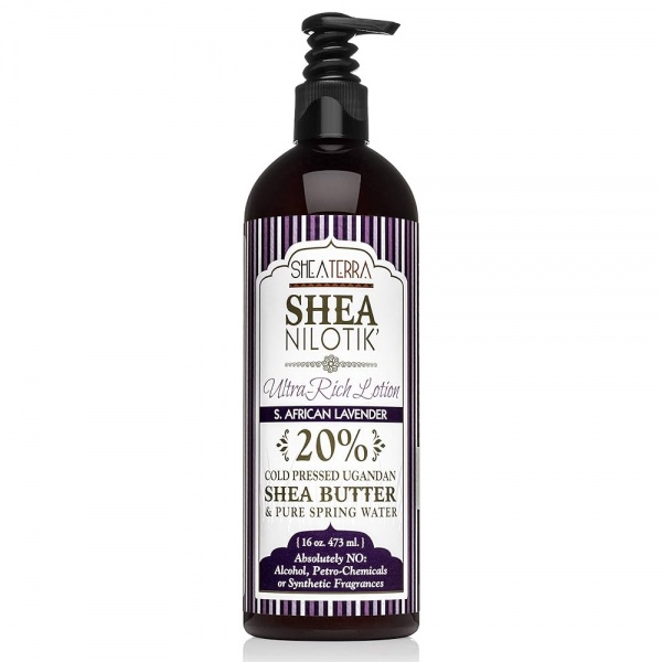 Shea Terra Shea Nilotika Ultra-Rich Lotion - S. African Lavender 473ml (16oz)