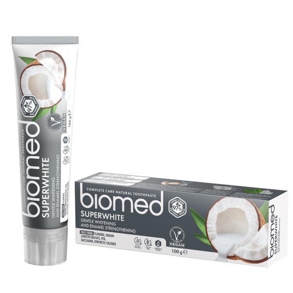 Splat Biomed Superwhite Toothpaste 100g - Fluoride free