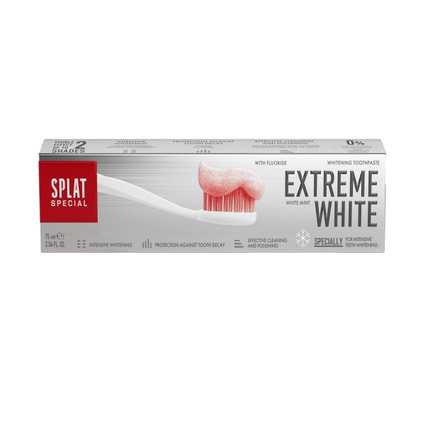 Splat Special Extreme White Toothpaste with Fluoride 75ml