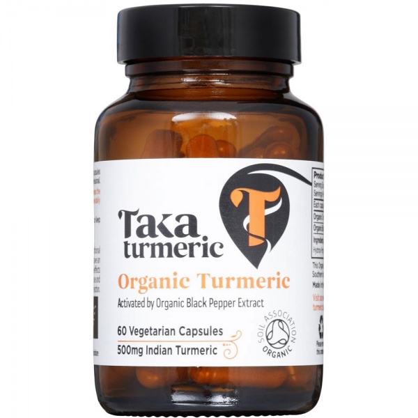 Taka Turmeric Turmeric & Activated Black Pepper 60 Capsules