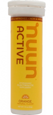 Nuun Active Electrolyte Enhanced Drink Tablets - Orange - 10 Tablets (54g)