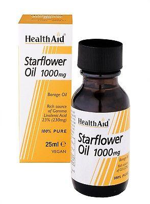HealthAid Starflower Oil 1000mg 25ml