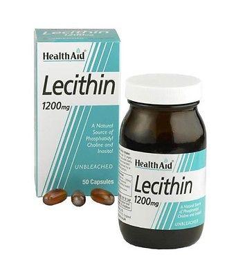 HealthAid Lecithin 1200mg - 50 Capsules