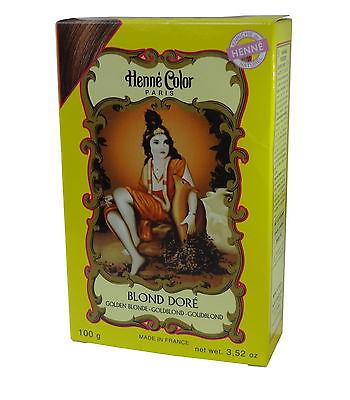 Henne Color Henna Hair Colouring Powder - Golden Blonde 100g