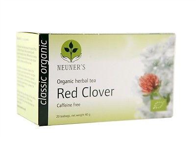 Neuner's Organic Red Clover Tea 20 Teabags