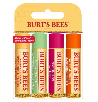 Burt's Bees Value Pack Lip Balm 4x4.5g
