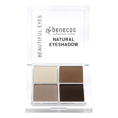Benecos Quattro Eyeshadow Coffee and Cream 4.8g