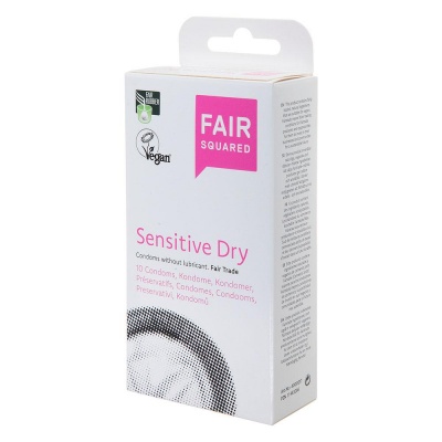 Fair Squared Vegan Condoms - Sensitive - 10pc