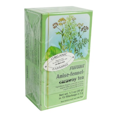 Floradix Anise-Fennel-Caraway Tea 15 Teabags