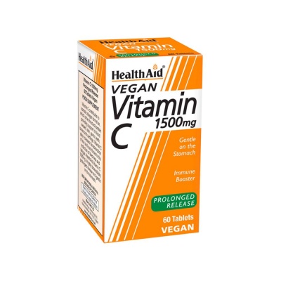 HealthAid Vitamin C 1500mg 60 Tablets Prolonged Release