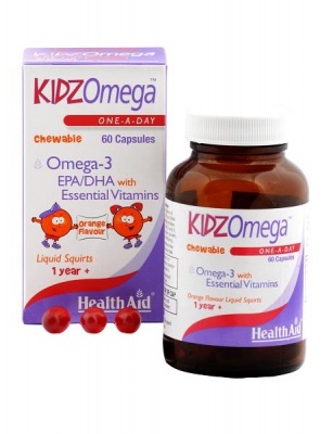 Healthaid Kidz Omega 60 Chewable Capsules