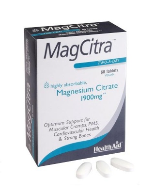 HealthAid MagCitra 60 Vegan Tablets