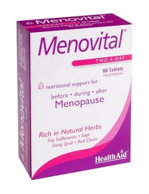 HealthAid Menovital 60 Vegetarian Tablets