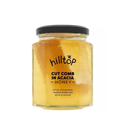 Hilltop Honey Cut Comb in Acacia Honey 340g