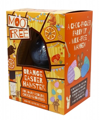 Moo Free Dairy Free Orange Hamster Easter Egg 80g