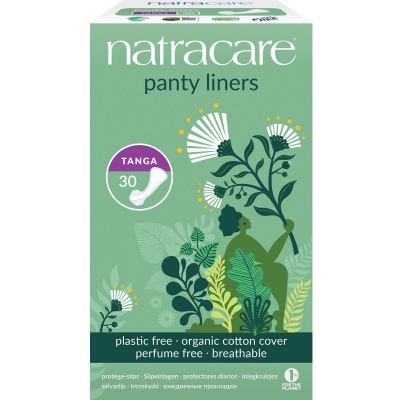 Natracare Organic Cotton Panty Liner - Tanga - Pack of 30