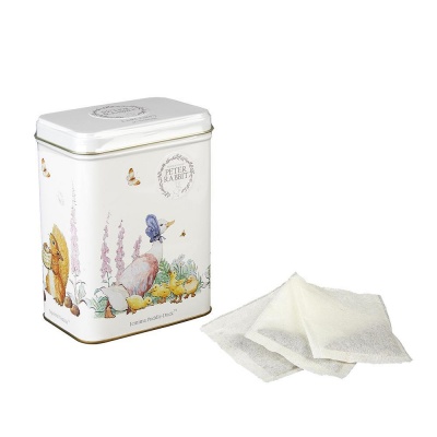 New English Teas Beatrix Potter, Jemima Puddle-Duck Tea Tin with 40 Earl Grey Teabags