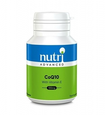 Nutri Advanced CoQ10 with Vitamin E 100mg 30 Caps