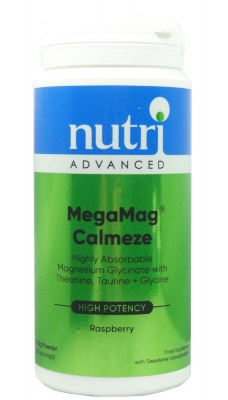 Nutri Advanced MegaMag Calmeze Raspberry Flavour 270g Powder