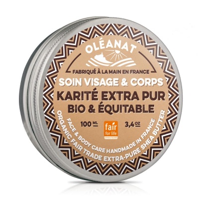 Oleanat Organic & Fairtrade Extra Pure Shea Butter 100ml