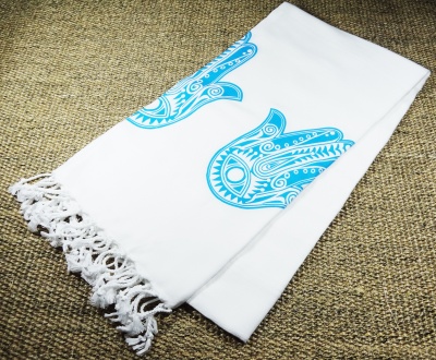 mOrganics Beauty Turkish Hammam Bamboo Peshtemal, Beach Towel Hands 90x170cm
