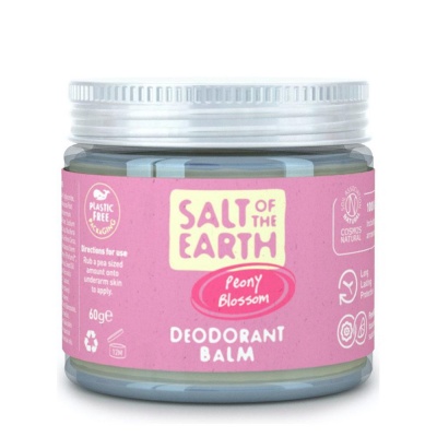 Salt of The Earth Peony Blossom Deodorant Balm 60g