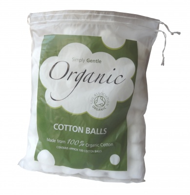 Simply Gentle Organic Cotton Balls 100 Balls