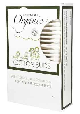 Simply Gentle Organic Cotton Buds Pack of 200