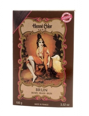 Henne Color Henna Hair Colouring Powder - Brown 100g