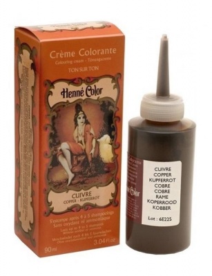 Henne Color Henna Hair Colouring Cream - Copper 90ml