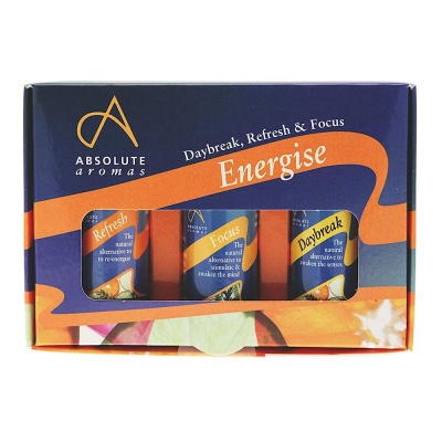 Absolute Aromas Energise Essential Oil Blends Kit