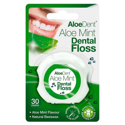 AloeDent Aloe Mint Dental Floss 30m