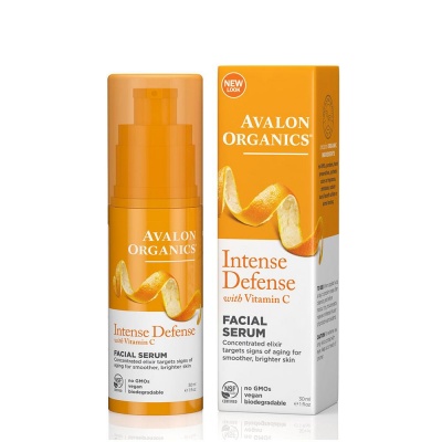 Avalon Organics Intense Defence with Vitamin C Facial Serum 30ml