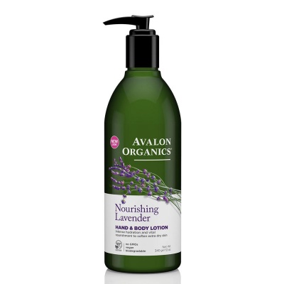 Avalon Organics Lavender Hand and Body Lotion 340g