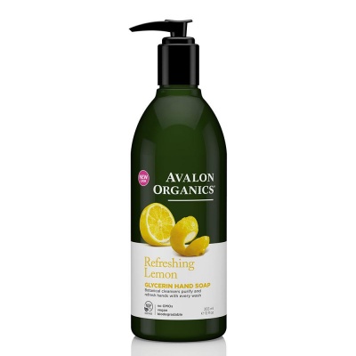 Avalon Organics Refreshing Lemon Glycerin Hand Soap 355ml