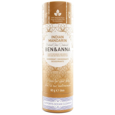 Ben & Anna Indian Mandarin Deodorant Stick 60g