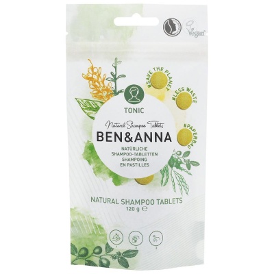 Ben & Anna Natural Shampoo Tablets Tonic 120g
