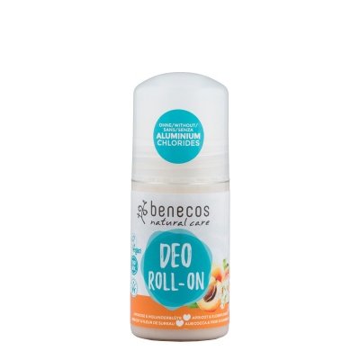 Benecos Natural Roll-on Deodorant Apricot & Elderflower 50ml
