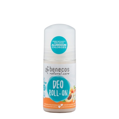 Benecos Natural Roll-on Deodorant Apricot & Elderflower 50ml