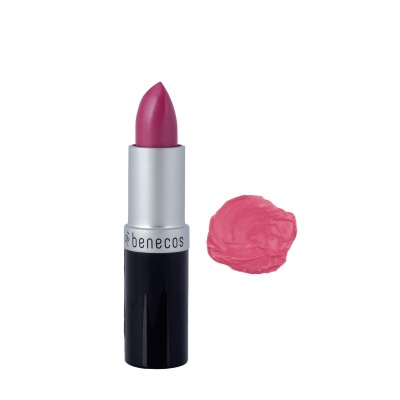 Benecos Natural Lip Stick - Hot Pink 4.5g