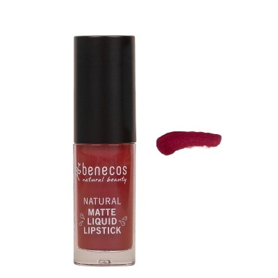 Benecos Natural Matte Liquid Lipstick - Bloody Berry - 5ml