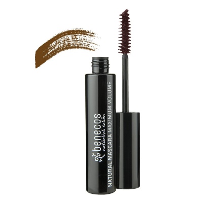 Benecos Natural Mascara Maximum Volume - Smooth Brown 8ml